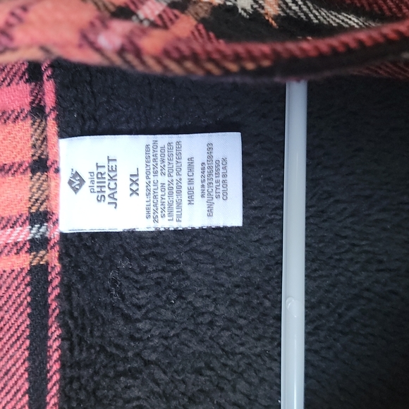 Shirt jacket, plaid - Picture 2 of 2